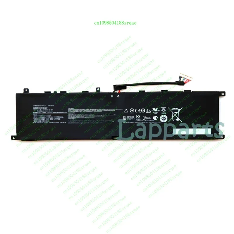 Genuine BTY-M57 Battery for MSI Vector GP66 GP76 12UE 12UG 12UGS 12UH GP66 GP76%100 test
Genuine BTY-M57 Battery for MSI Vector GP66 GP76 12UE 12UG 12UGS 12UH GP66 GP76%100 test