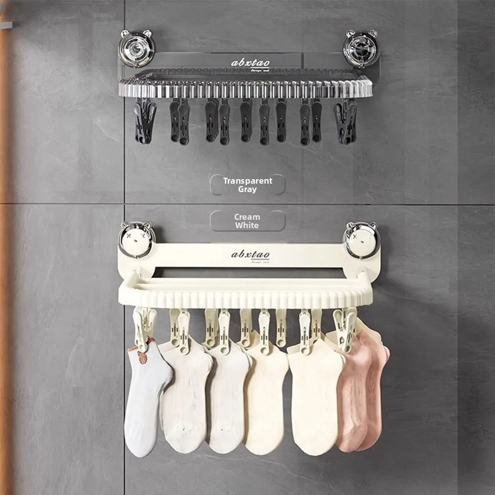 Rotating Suction Cup Drying Rack Folding 27 Clips Baby Clothes Drying Rack Windproof Space Saving Hanging Clothes Rack Household
Rotating Suction Cup Drying Rack Folding 27 Clips Baby Clothes Drying Rack Windproof Space Saving Hanging Clothes Rack Household