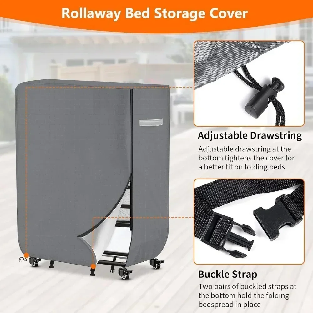 Чехол для хранения на молнии, пылезащитный чехол для кровати, 99*38*114 см, складное покрывало для кровати, долговечная защита, практичное пространство
Чехол для хранения на молнии, пылезащитный чехол для кровати, 99*38*114 см, складное покрывало для кровати, долговечная защита, практичное пространство