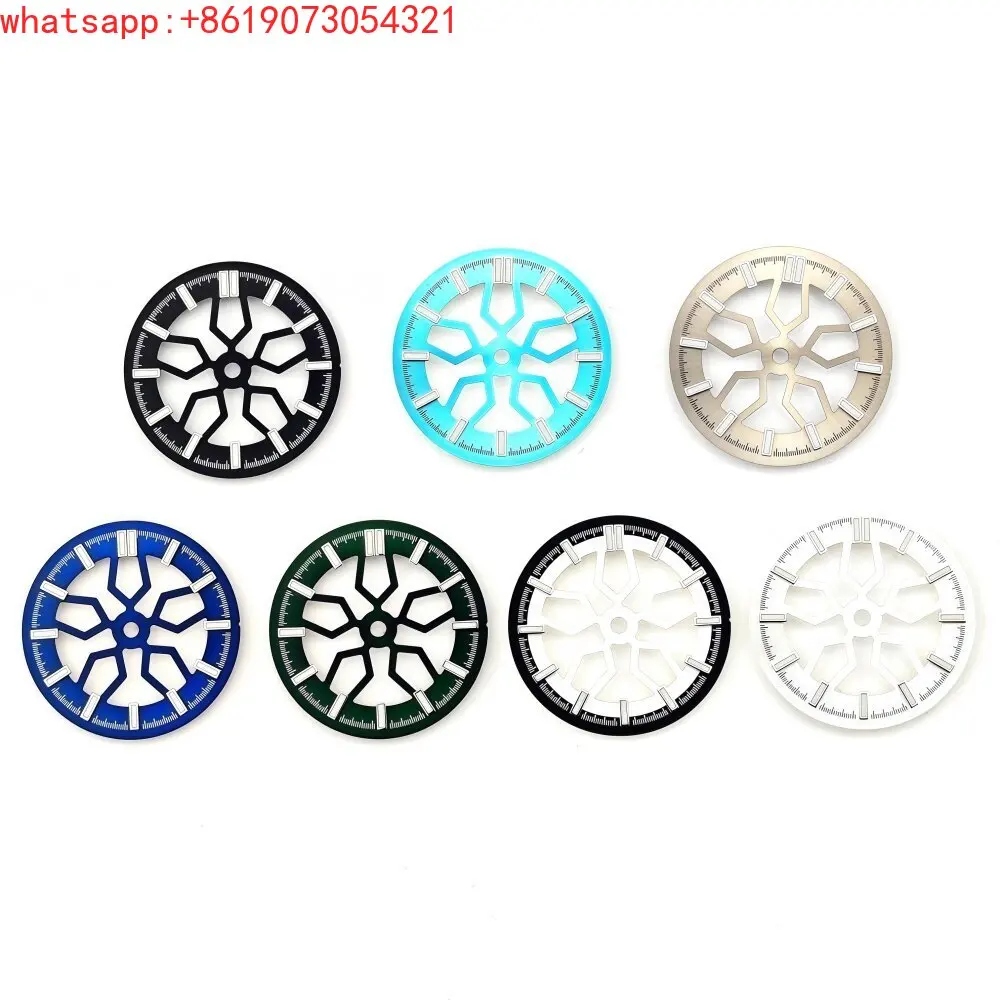 Customized NH35 Dial Assembly Hollow Mechanical Watch Modified Watch NH38/NH70 Hollow Watch Accessories Size 28.5mm
Customized NH35 Dial Assembly Hollow Mechanical Watch Modified Watch NH38/NH70 Hollow Watch Accessories Size 28.5mm