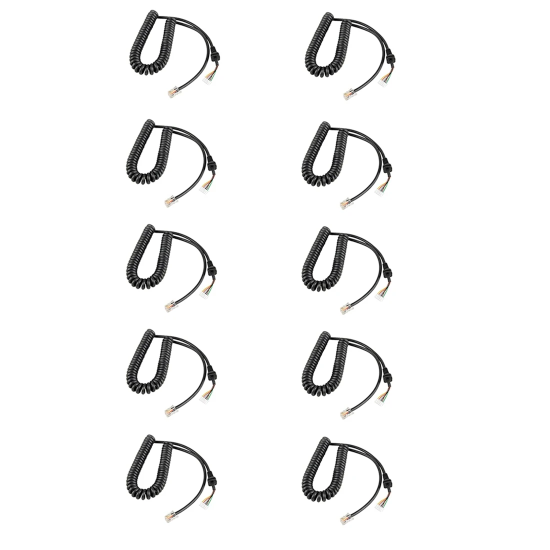 10Pcs for FT-7800 FT-8800 FT-8900 Car Radio MH-42 MH-48 Speaker Mic Cable Cord Wire for Yaesu MH-48A6J MH-42B6J -B12B
10Pcs for FT-7800 FT-8800 FT-8900 Car Radio MH-42 MH-48 Speaker Mic Cable Cord Wire for Yaesu MH-48A6J MH-42B6J -B12B