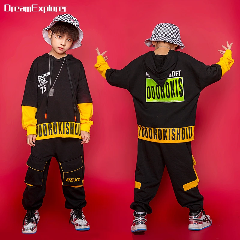 Boys Street Dance Patchwork Hoodies Cargo Pans Girls Hip Hop Sweatshirts Joggers Kids Costume Child Clothes Sets Jazz Streetwear
Boys Street Dance Patchwork Hoodies Cargo Pans Girls Hip Hop Sweatshirts Joggers Kids Costume Child Clothes Sets Jazz Streetwear
