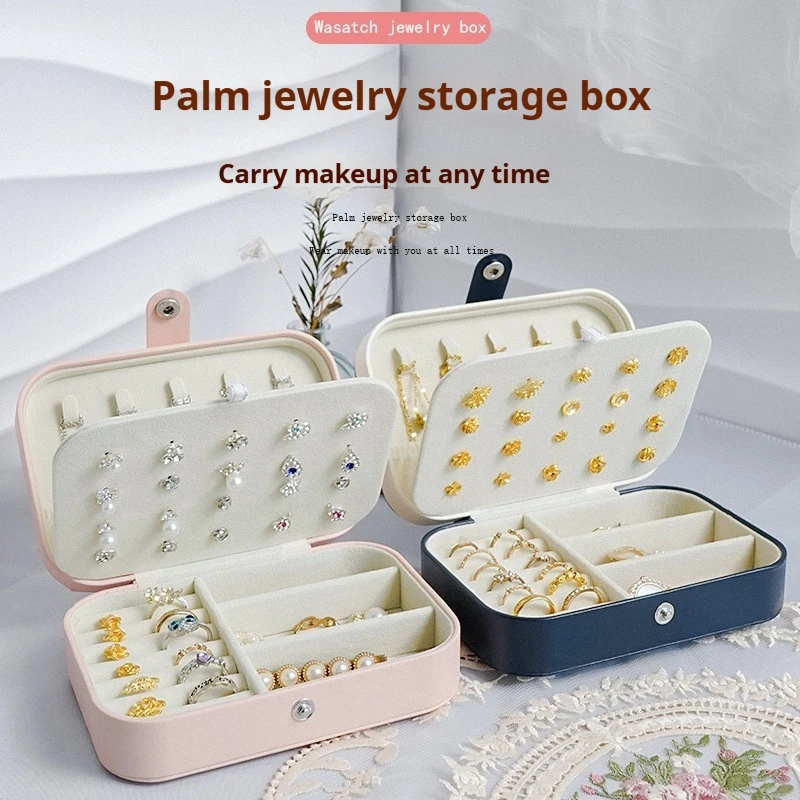 Portable Travel Storage For Women, Earrings, Necklaces, Multi-Layer Home Jewelry Box
Portable Travel Storage For Women, Earrings, Necklaces, Multi-Layer Home Jewelry Box