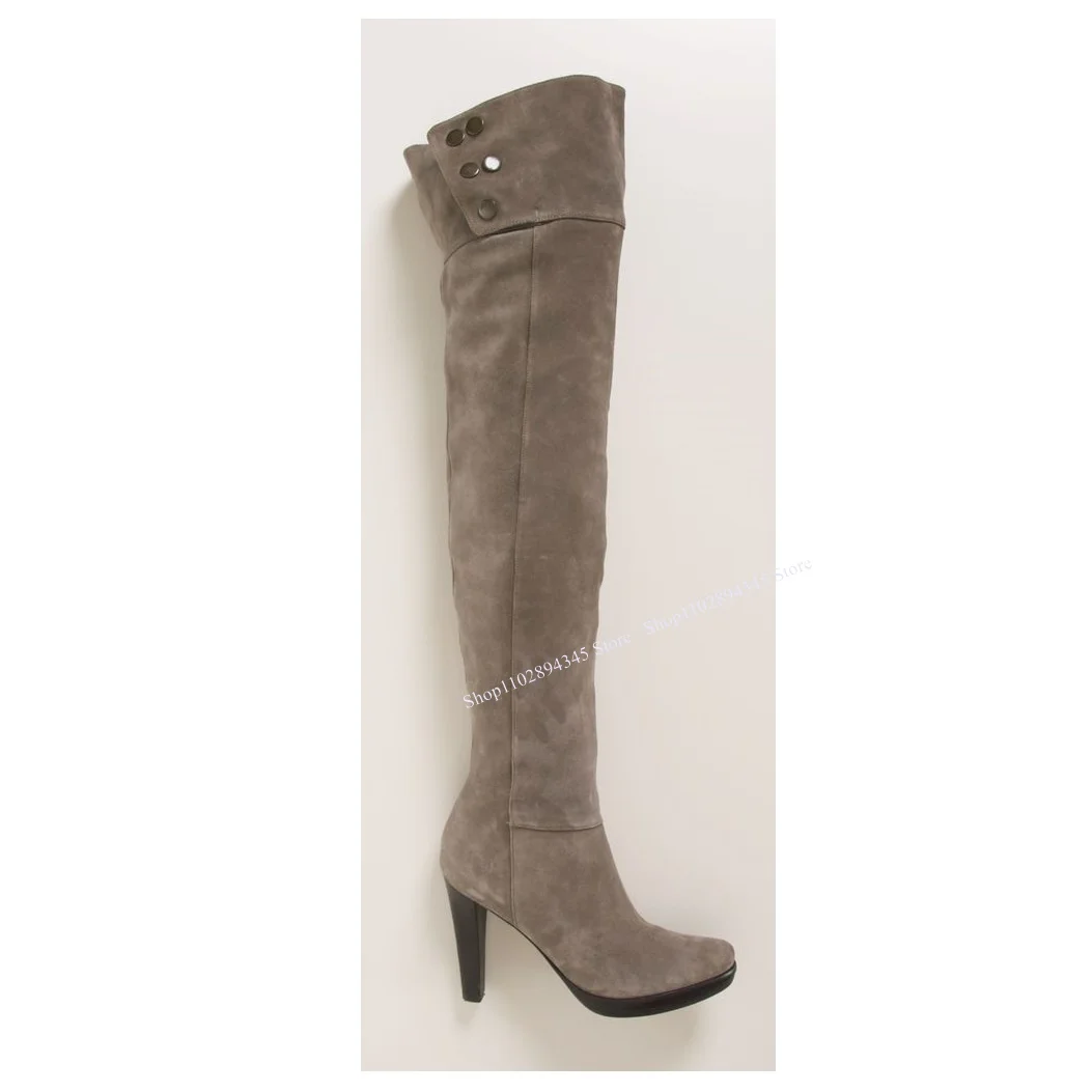 Solid Fleece Over Knee High Boots Thin High Heel Round Toe Fashion Sexy Cool 2024 Winter Big Size Woman Shoes Zapatillas Mujer
Solid Fleece Over Knee High Boots Thin High Heel Round Toe Fashion Sexy Cool 2024 Winter Big Size Woman Shoes Zapatillas Mujer