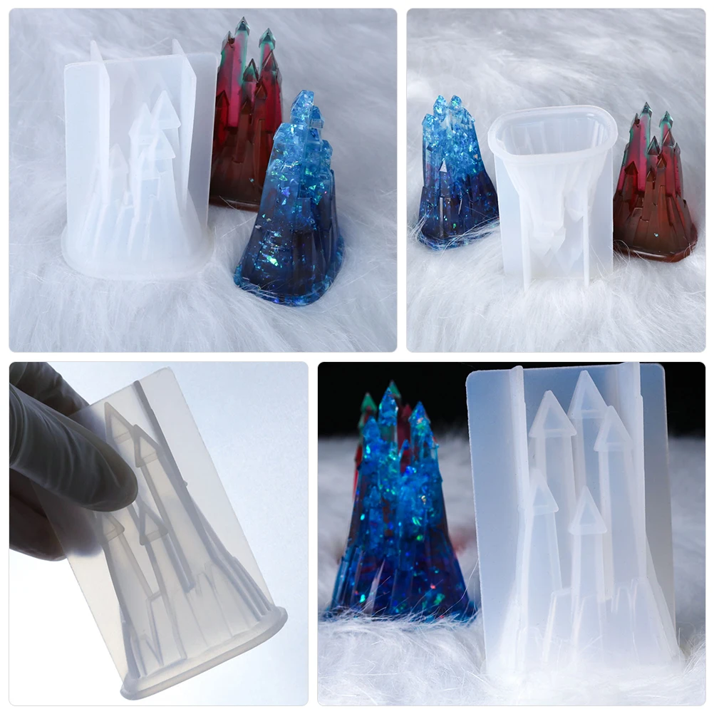 3D Castle Mold Silicone DIY Making Epoxy Resin Jewelry Supplies Unique Shape Craft Non Stick Easy Demold Clean Halloween Theme
3D Castle Mold Silicone DIY Making Epoxy Resin Jewelry Supplies Unique Shape Craft Non Stick Easy Demold Clean Halloween Theme