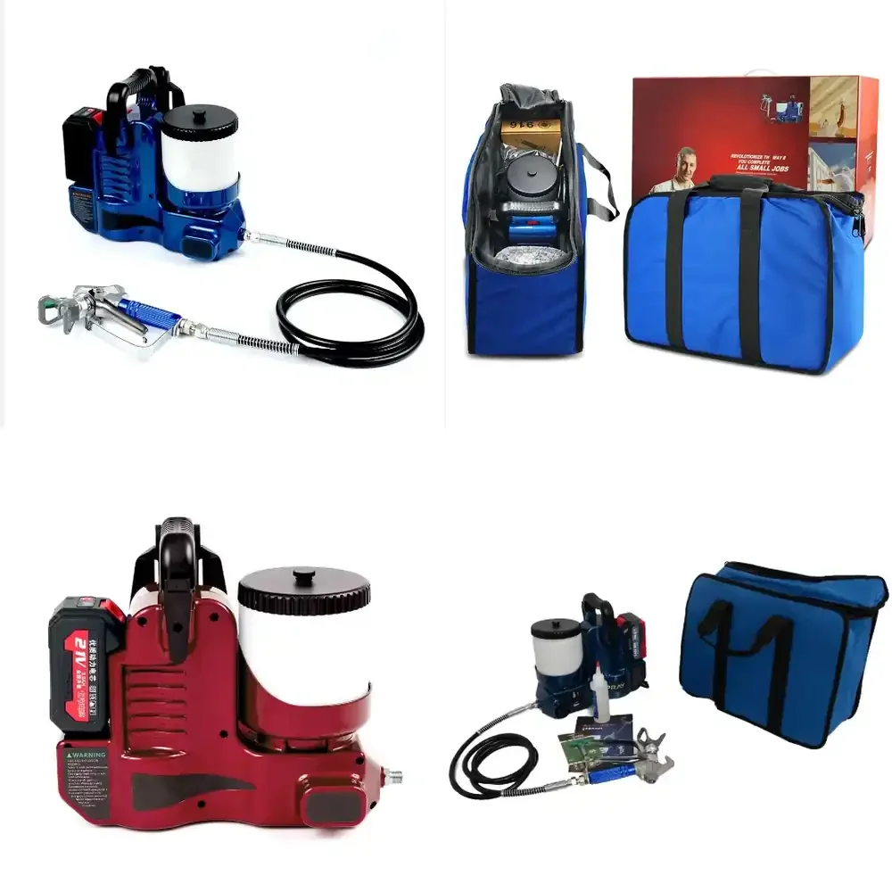 Latex paint electric spray backpack lithium home decoration high pressure airless small spray
Latex paint electric spray backpack lithium home decoration high pressure airless small spray