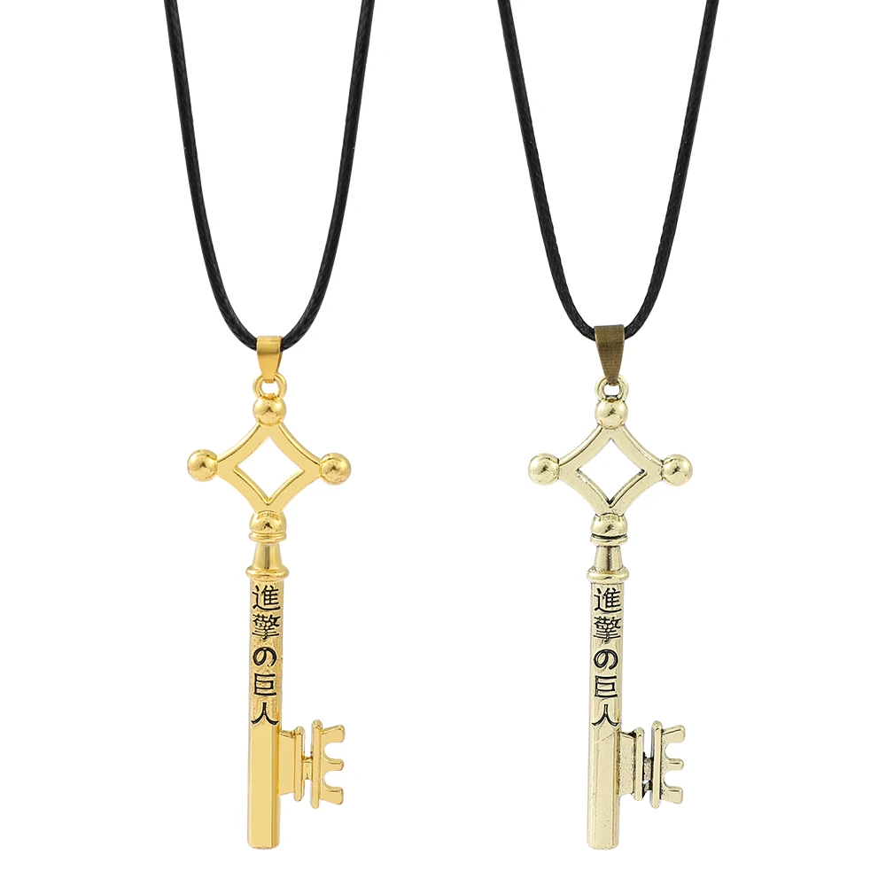 Anime Attack on Titan Necklace Vintage Punk Key Modeling Pendant Cosplay Jewelry Accessories Creative Gifts for Women Men
Anime Attack on Titan Necklace Vintage Punk Key Modeling Pendant Cosplay Jewelry Accessories Creative Gifts for Women Men