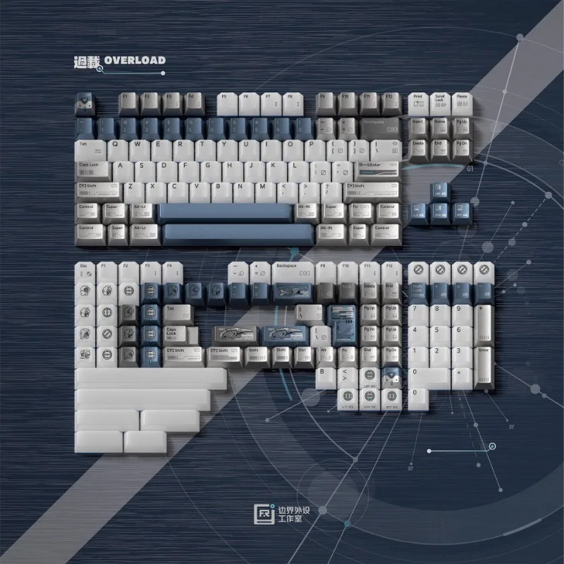 Набор колпачков для клавиш с тематикой перегрузки Cherry Profile PBT + PC, 178 клавиш, оригинальные колпачки для клавиш ручной работы на заказ, аксессуары для механической клавиатуры
Набор колпачков для клавиш с тематикой перегрузки Cherry Profile PBT + PC, 178 клавиш, оригинальные колпачки для клавиш ручной работы на заказ, аксессуары для механической клавиатуры