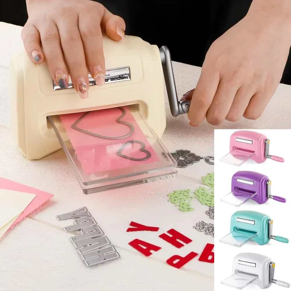 Mini Manual Dies Cutting and Embossing Machine Beige Colors DIY Handcraft Die-Cut Machine Craft Scrapbooking Album Cutting Tools
Mini Manual Dies Cutting and Embossing Machine Beige Colors DIY Handcraft Die-Cut Machine Craft Scrapbooking Album Cutting Tools