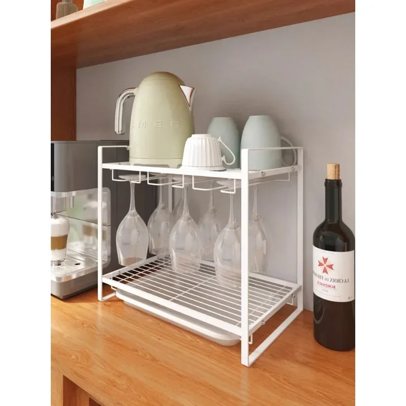 Glass cup holder, tea cup holder, tea set storage, draining cup storage rack, desktop, household, double-layer, multi-layer
Glass cup holder, tea cup holder, tea set storage, draining cup storage rack, desktop, household, double-layer, multi-layer