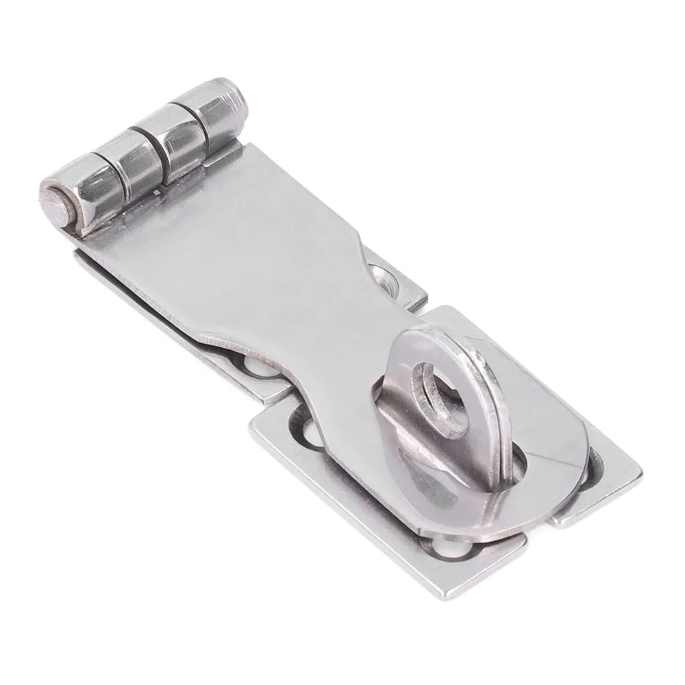 316 Stainless Steel Marine Grade Door Hasp 75x30mm with Screws Hasp Latch Lock Swivel Safety Hasp
316 Stainless Steel Marine Grade Door Hasp 75x30mm with Screws Hasp Latch Lock Swivel Safety Hasp