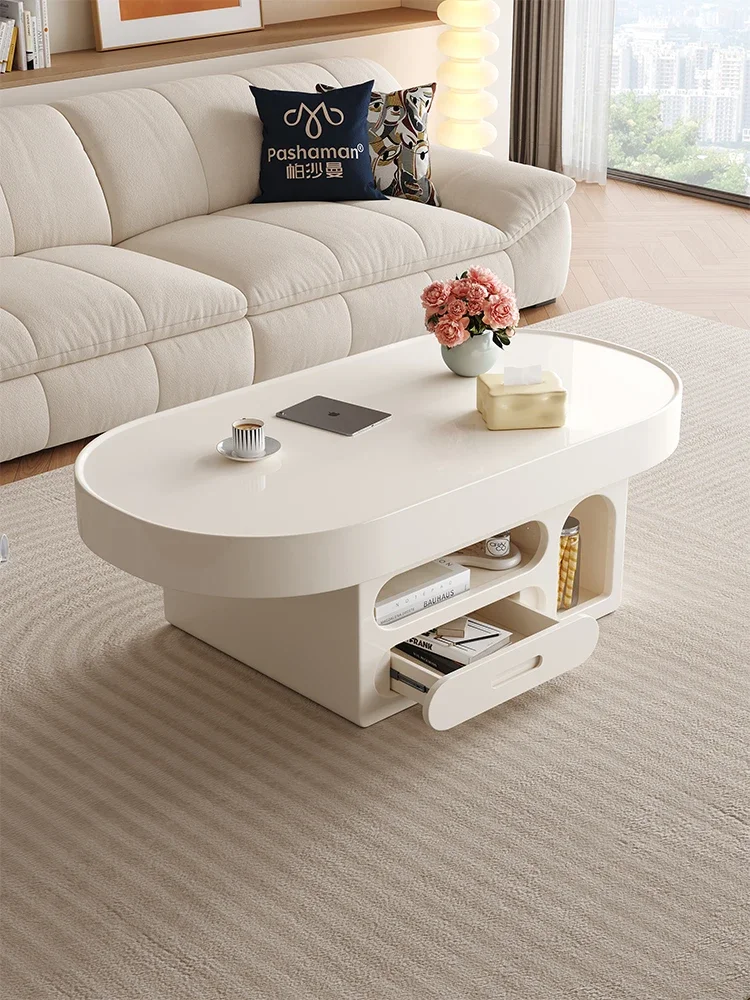 Pashaman French cream style coffee table living room 2024 new household small apartment net red coffee table small table ins
Pashaman French cream style coffee table living room 2024 new household small apartment net red coffee table small table ins