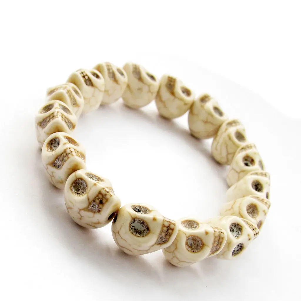 Skeleton Style Bracelet Pine Stone Artisan Link Unisex Adjustable 12*10mm White Prayer
Skeleton Style Bracelet Pine Stone Artisan Link Unisex Adjustable 12*10mm White Prayer