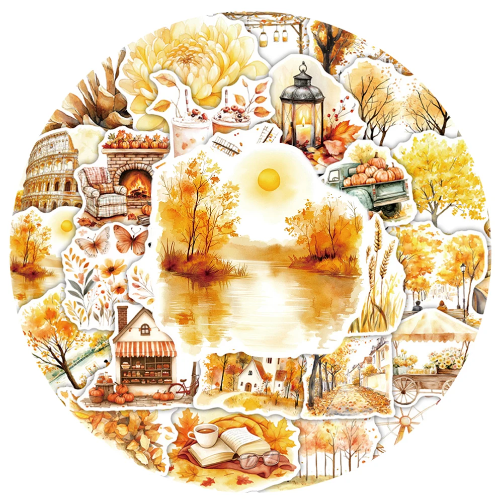 10/30/50pcs Cute Autumn Harvest Animal Leaf Stickers Cartoon Sticker DIY Scrapbooking Suitcase Phone Decals Decoration Toy Gift
10/30/50pcs Cute Autumn Harvest Animal Leaf Stickers Cartoon Sticker DIY Scrapbooking Suitcase Phone Decals Decoration Toy Gift