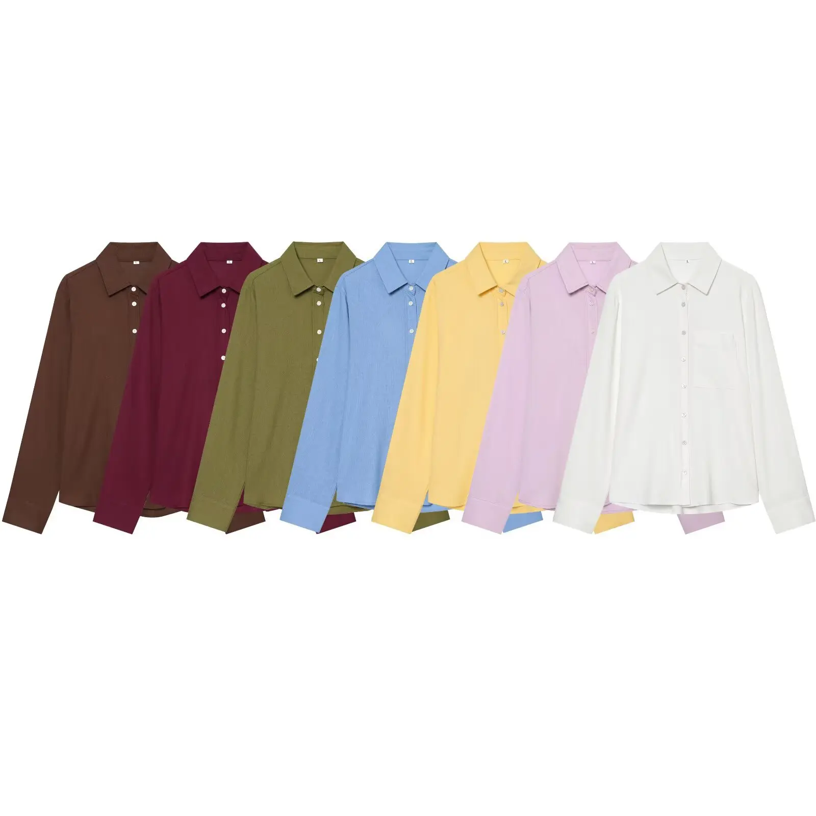 Withered 2026 Fashion Multi Color Casual Shirt Retro Long Sleeve Versatile Collar Top Blouses Women's Clothes Shirts Tops
Withered 2026 Fashion Multi Color Casual Shirt Retro Long Sleeve Versatile Collar Top Blouses Women's Clothes Shirts Tops