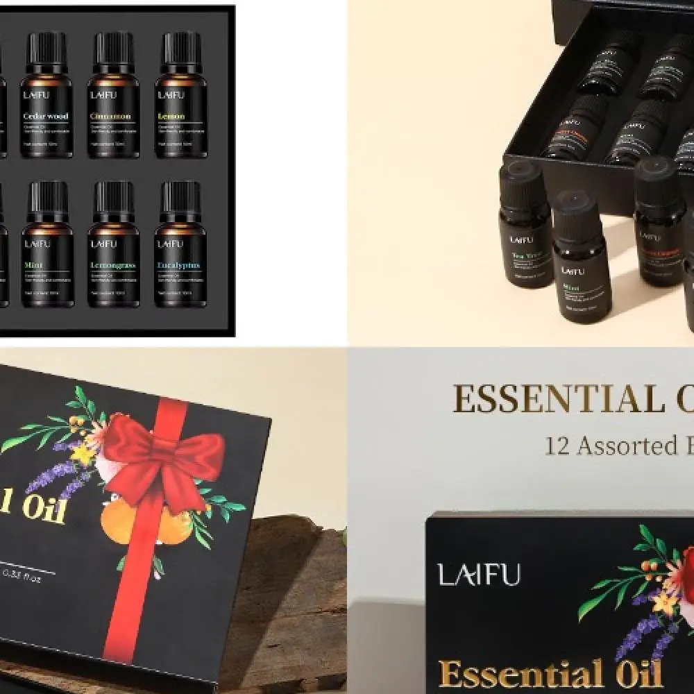 12-Pack Essential Oil Blends for Diffusers: Calming, Relaxation, Sleep, Immunity Boost, Mood Enhancer, Fresh Air - Aromatherapy
12-Pack Essential Oil Blends for Diffusers: Calming, Relaxation, Sleep, Immunity Boost, Mood Enhancer, Fresh Air - Aromatherapy