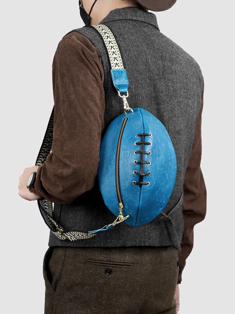 Original Niche Genuine Leather Rugby Chest Bag Trendy Brand Men's Shoulder Crossbody Bag Handmade Cowhide Small Vintage Backpack
Original Niche Genuine Leather Rugby Chest Bag Trendy Brand Men's Shoulder Crossbody Bag Handmade Cowhide Small Vintage Backpack