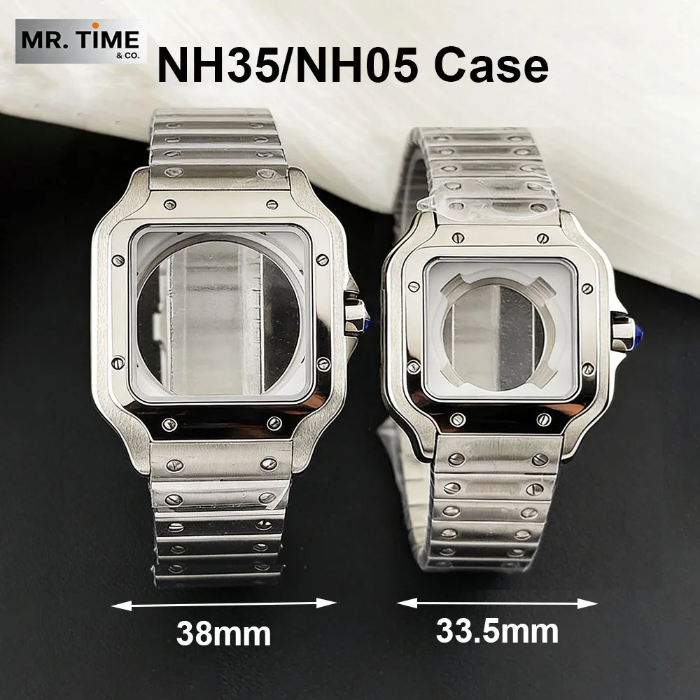 2026 Fashion Couple Watch Case NH05 Women's Case/NH35 Men's Case Suitable for NH05/NH35 Movement Automatic Watch Accessories
2026 Fashion Couple Watch Case NH05 Women's Case/NH35 Men's Case Suitable for NH05/NH35 Movement Automatic Watch Accessories