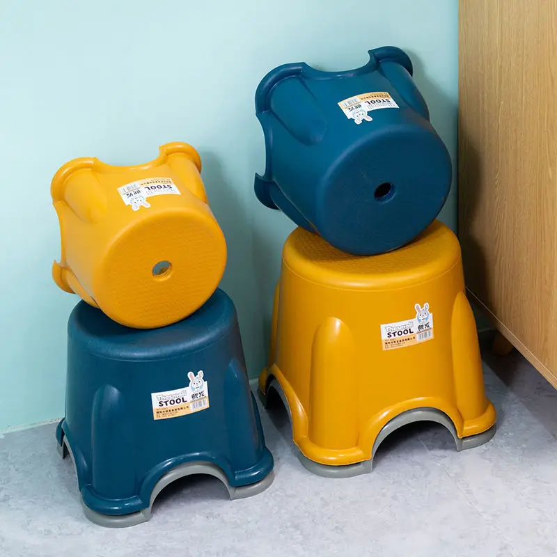 Small stools plastic benches children's round stools thickened anti slip stepping baby shower stools
Small stools plastic benches children's round stools thickened anti slip stepping baby shower stools