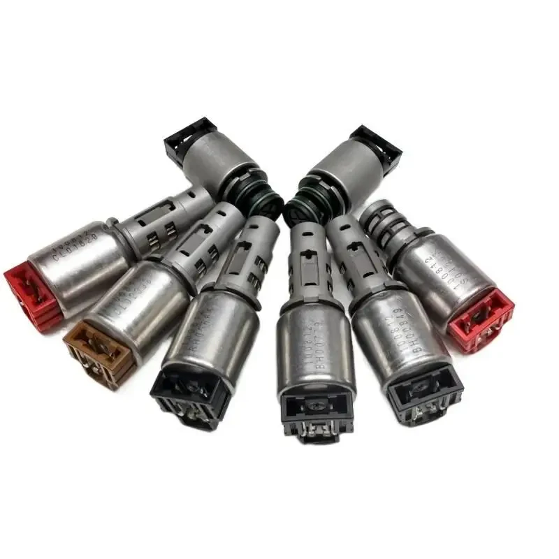 Комплект соленоидных клапанов A6LF1/2/3 A6MF1 A6MF2 6AT (8 шт.) совместим с Hyundai/Sonata/Kia/Sorento/Chevrolet/I30
Комплект соленоидных клапанов A6LF1/2/3 A6MF1 A6MF2 6AT (8 шт.) совместим с Hyundai/Sonata/Kia/Sorento/Chevrolet/I30