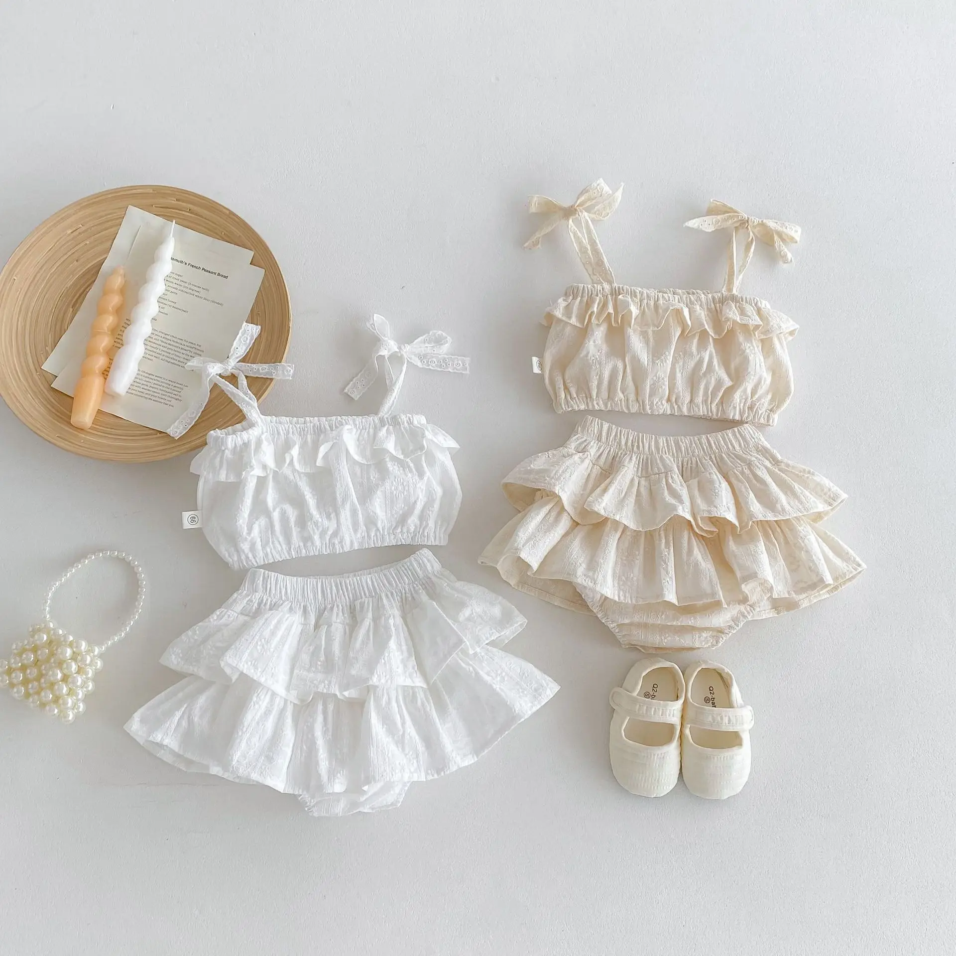 Newborn Baby Girl Clothes Sets Summer Solid Floral Embroidery Sling Tops+Shorts Skirts 2Pcs Toddler Infant Girls Outfits Set
Newborn Baby Girl Clothes Sets Summer Solid Floral Embroidery Sling Tops+Shorts Skirts 2Pcs Toddler Infant Girls Outfits Set