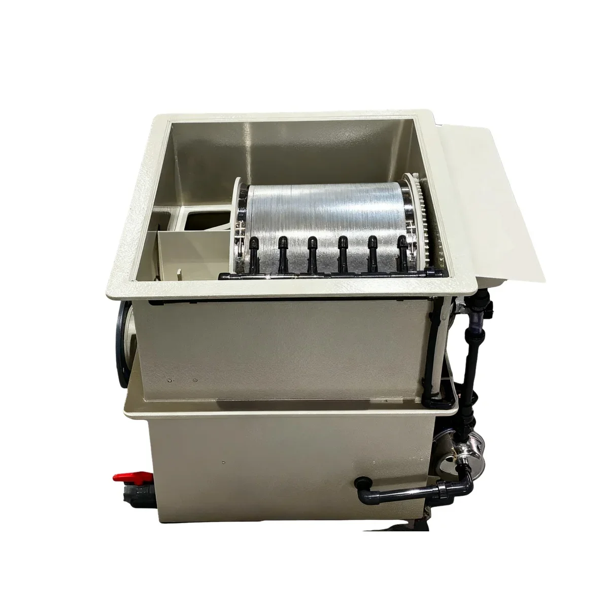 20t/H PP Rotary Drum Filter Intelligent Low Power Consumption Biofilter for Aquaculture Koi Pond Aquarium
20t/H PP Rotary Drum Filter Intelligent Low Power Consumption Biofilter for Aquaculture Koi Pond Aquarium