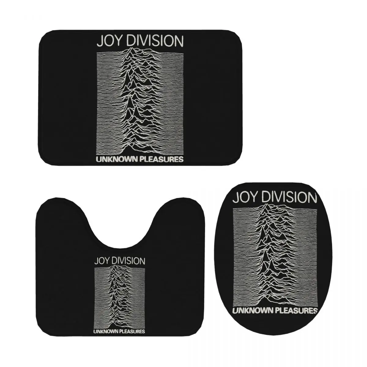 Joy Division Unknown Pleasures, 3 шт., коврик для ванной, набор для ванной комнаты, крышка для унитаза, домашний декор, нескользящий ковер, напольный коврик
Joy Division Unknown Pleasures, 3 шт., коврик для ванной, набор для ванной комнаты, крышка для унитаза, домашний декор, нескользящий ковер, напольный коврик