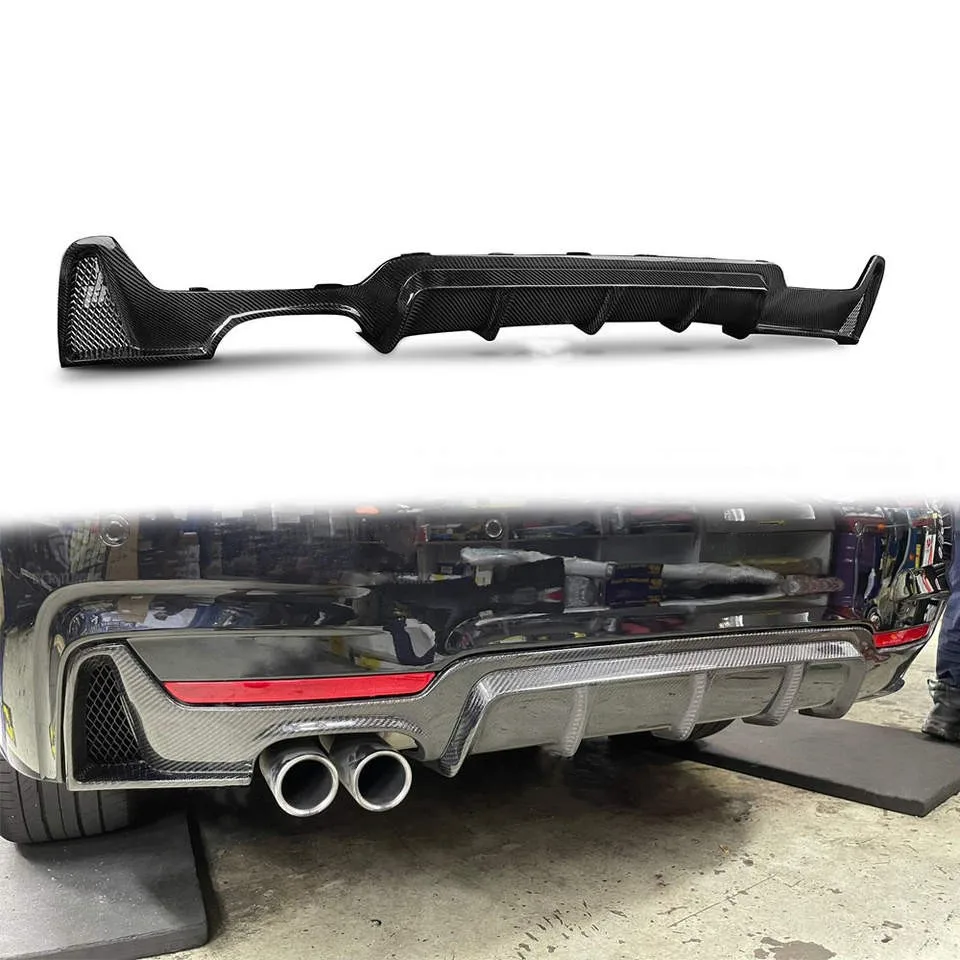 Carbon Fiber M- Performance Style Rear Bumper Diffuser For 4 Series F32/F33 M-Tech Exhaust Dual Outputs On Left Side
Carbon Fiber M- Performance Style Rear Bumper Diffuser For 4 Series F32/F33 M-Tech Exhaust Dual Outputs On Left Side