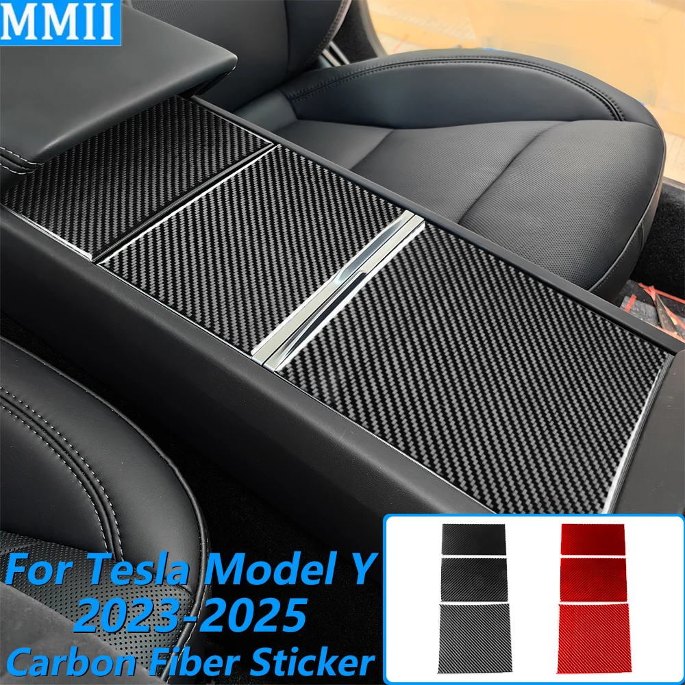 For Tesla Model Y 2025-2027 Carbon Fiber Central Storage Box Panel Decorative Cover Car Accessories Interior Decoration Sticker
For Tesla Model Y 2025-2027 Carbon Fiber Central Storage Box Panel Decorative Cover Car Accessories Interior Decoration Sticker