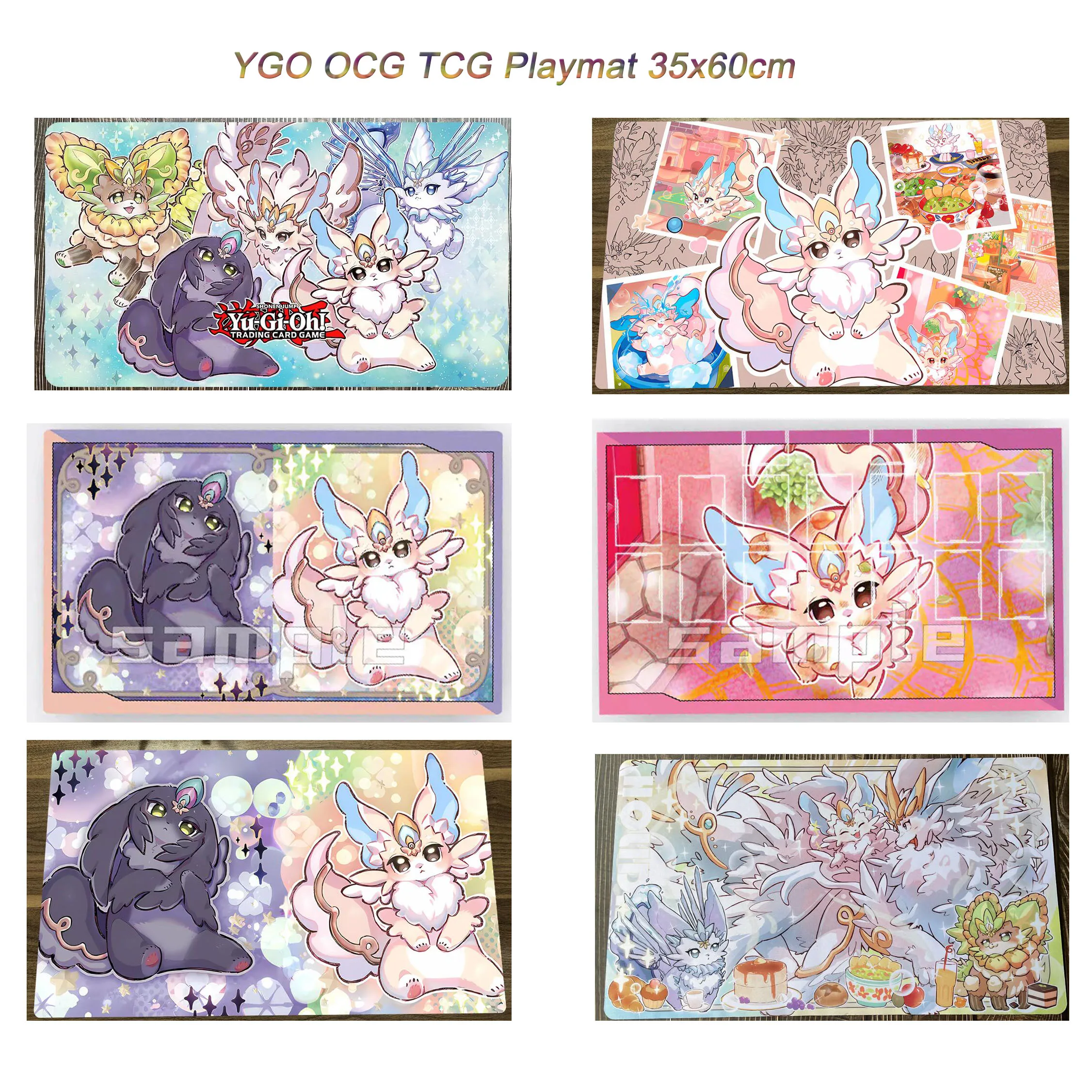 Yugioh Purrely Playmat Yu-Gi-Oh! TCG OCG Trading Card Game Mat Rubber Table Desk Gaming Play Mat Mouse Pad Mouspad 60x35cm
Yugioh Purrely Playmat Yu-Gi-Oh! TCG OCG Trading Card Game Mat Rubber Table Desk Gaming Play Mat Mouse Pad Mouspad 60x35cm
