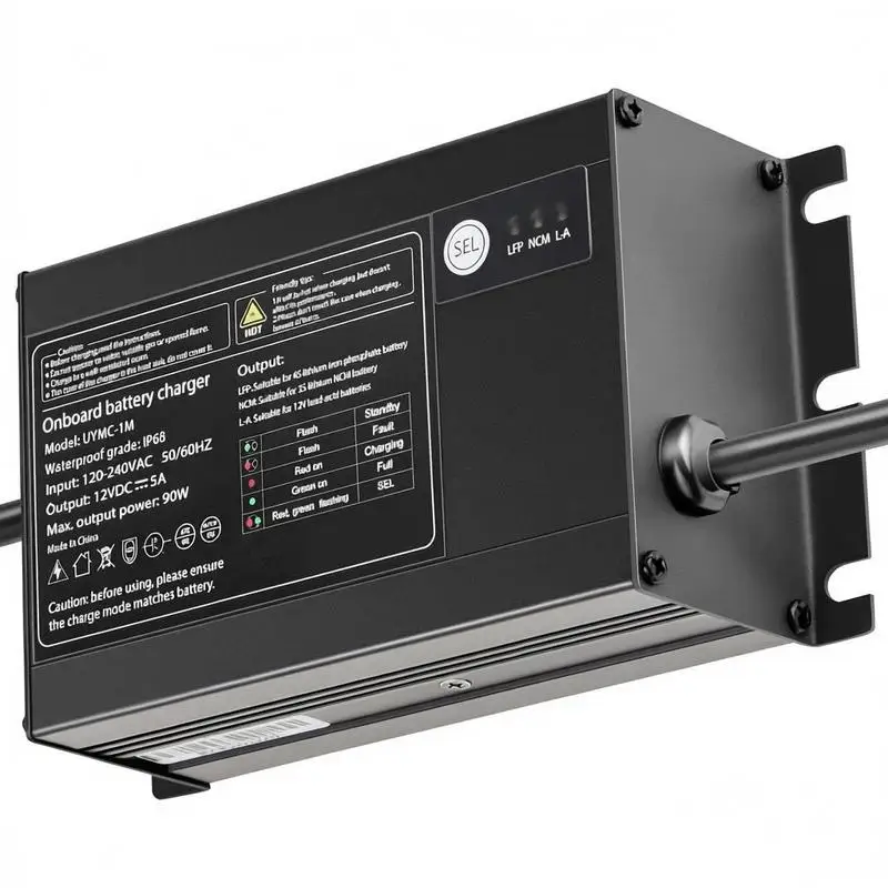 Marine Battery Maintainer 1-Bank 5A 12V Onboard Power Source For Yacht RV Trailer Smart Charging LiFePO4 NCM Lead-Acid Battery Compatibility Compact Design 1-Pack Accessory
Marine Battery Maintainer 1-Bank 5A 12V Onboard Power Source For Yacht RV Trailer Smart Charging LiFePO4 NCM Lead-Acid Battery Compatibility Compact Design 1-Pack Accessory