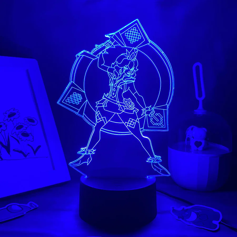 Игровая фигурка Циана: 3D LED ночник, подарок на день рождения для друга, декор для спальни отаку, неоновая лава-лампа, новогодний подарок для ребенка
Игровая фигурка Циана: 3D LED ночник, подарок на день рождения для друга, декор для спальни отаку, неоновая лава-лампа, новогодний подарок для ребенка