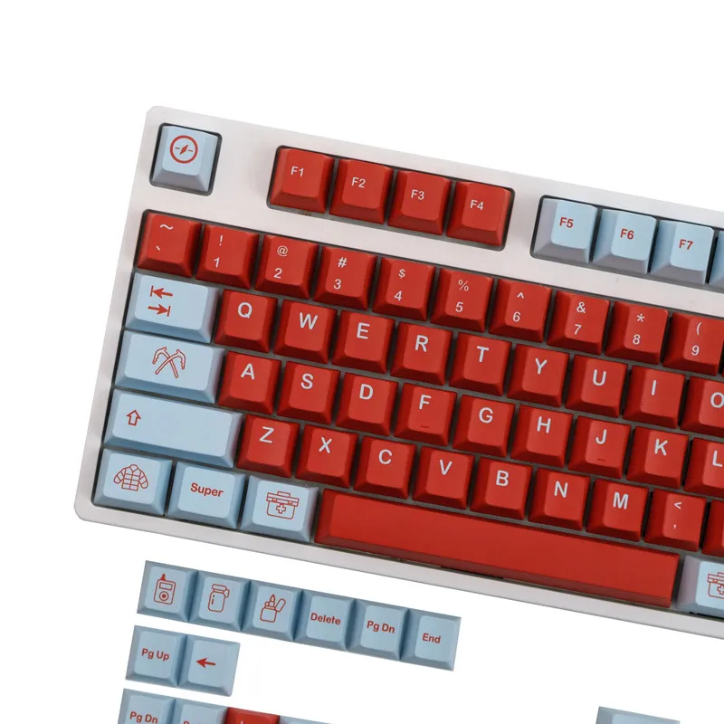 Dengfeng keycap hot sublimation PBT original factory high and 75% 65% and other full set of mechanical buttons
Dengfeng keycap hot sublimation PBT original factory high and 75% 65% and other full set of mechanical buttons