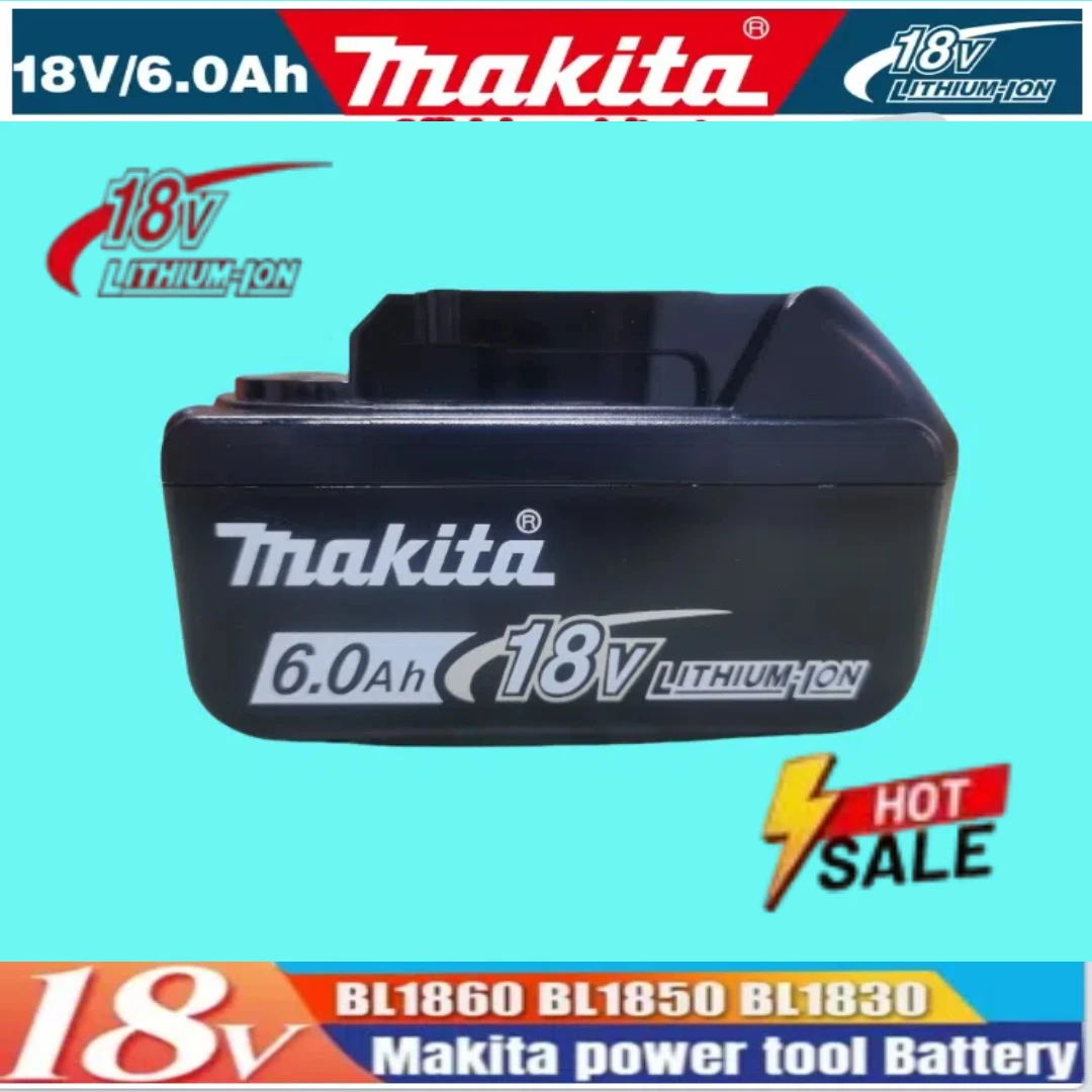 New original Makita 18V 6.0Ah Battery ,For Makita BL1830 BL1830B BL1840 BL1840B BL1850 BL1850B Power ToolsRechargeableBattery
New original Makita 18V 6.0Ah Battery ,For Makita BL1830 BL1830B BL1840 BL1840B BL1850 BL1850B Power ToolsRechargeableBattery