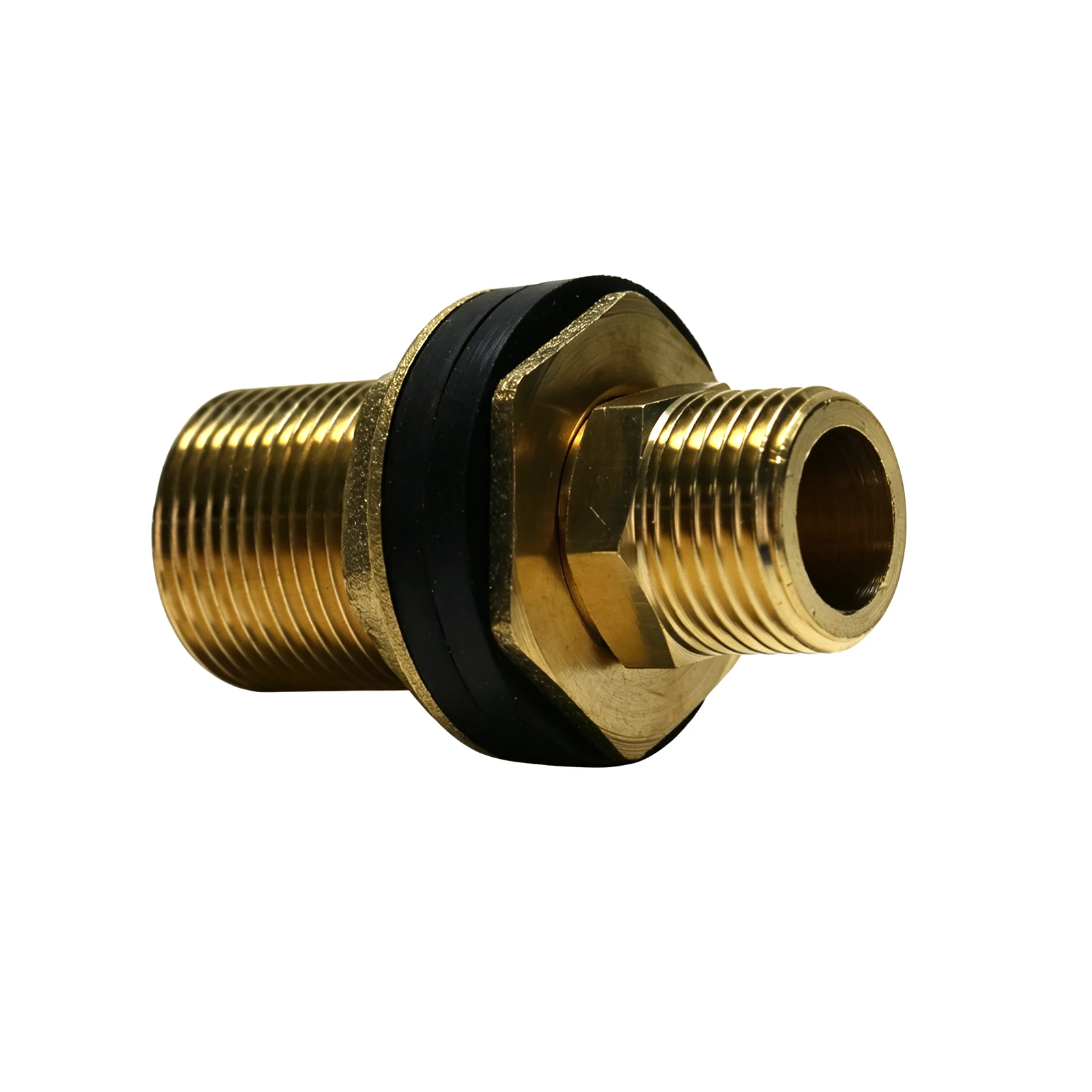 Brass Bulkhead Tank Connector Double Male Thread Nipple Water Tank Through Wall Plumbing Pipe Fitting BSP Thread Water Hose Adap
Brass Bulkhead Tank Connector Double Male Thread Nipple Water Tank Through Wall Plumbing Pipe Fitting BSP Thread Water Hose Adap