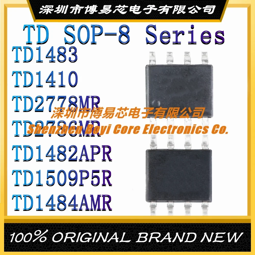 TD1483 TD1410 TD2778MR TD2786MR TD1482APR TD1509P5R TD1484AMR Original Genuine SOP-8
TD1483 TD1410 TD2778MR TD2786MR TD1482APR TD1509P5R TD1484AMR Original Genuine SOP-8