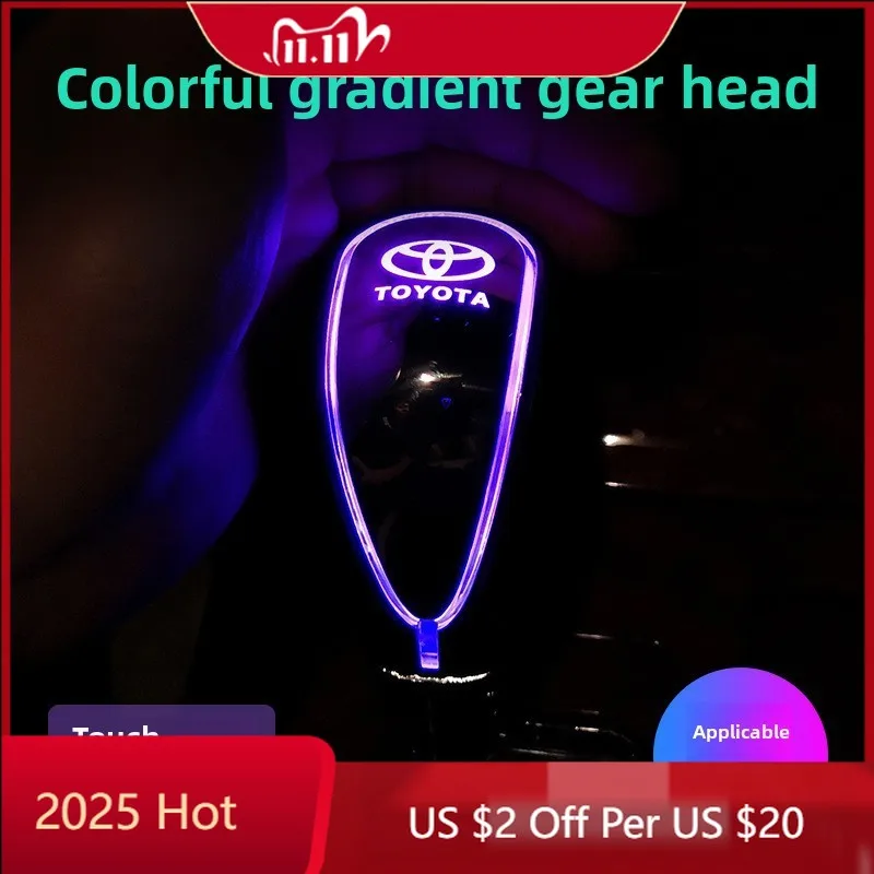 Колпаки ступиц подходят для кожаной головки шестерни Toyota Corolla Camry Highlander RAV4, модифицированная автомобильная светящаяся головка шестерни
Колпаки ступиц подходят для кожаной головки шестерни Toyota Corolla Camry Highlander RAV4, модифицированная автомобильная светящаяся головка шестерни