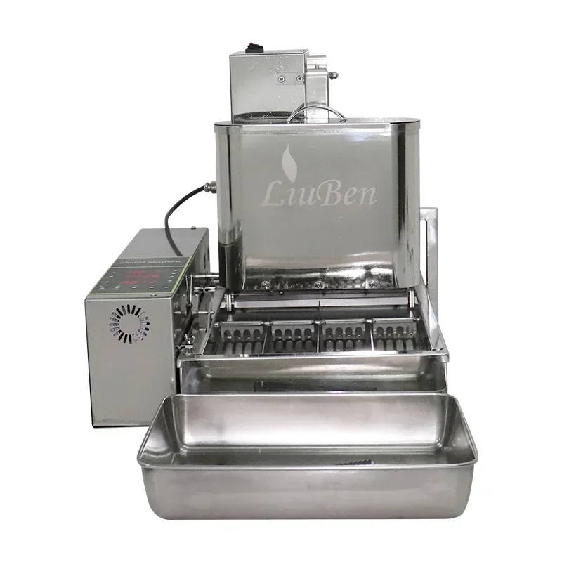 2000W 1800PCS/H Doughnut Maker Donuts Making Machine Temperature Control Single Cylinder Fryer Doughnut Maker Machine
2000W 1800PCS/H Doughnut Maker Donuts Making Machine Temperature Control Single Cylinder Fryer Doughnut Maker Machine