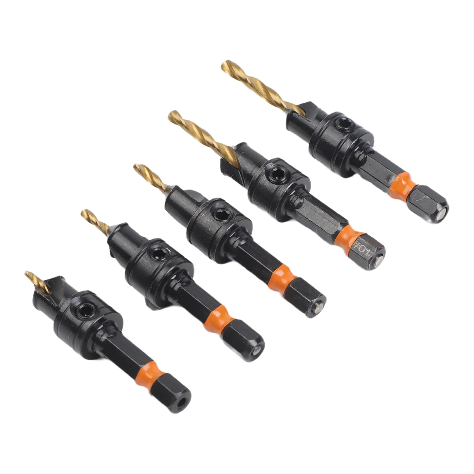 Dual-edge Drill Bits Countersink Drill Bit Set Fast Chip Ejection For Softwood And Hardwood Precise Screw Seating
Dual-edge Drill Bits Countersink Drill Bit Set Fast Chip Ejection For Softwood And Hardwood Precise Screw Seating