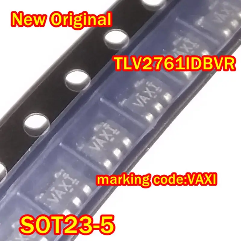 10Pcs to 500Pcs New Original Tlv2761Idbvr Sot23-5 Marking Code:Vaxi Input/Output Operational and Shutdown Amplifier
10Pcs to 500Pcs New Original Tlv2761Idbvr Sot23-5 Marking Code:Vaxi Input/Output Operational and Shutdown Amplifier