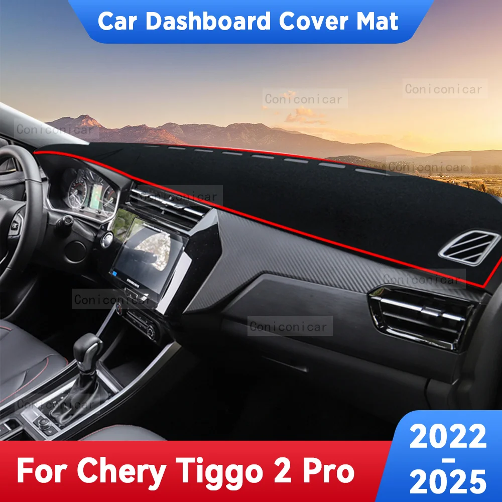 For Chery TIGGO 2 Pro 2022-2025 Accessories Car Dashboard Cover Mat Artificial leather Sun Shade Pad Instrument Panel Carpet
For Chery TIGGO 2 Pro 2022-2025 Accessories Car Dashboard Cover Mat Artificial leather Sun Shade Pad Instrument Panel Carpet