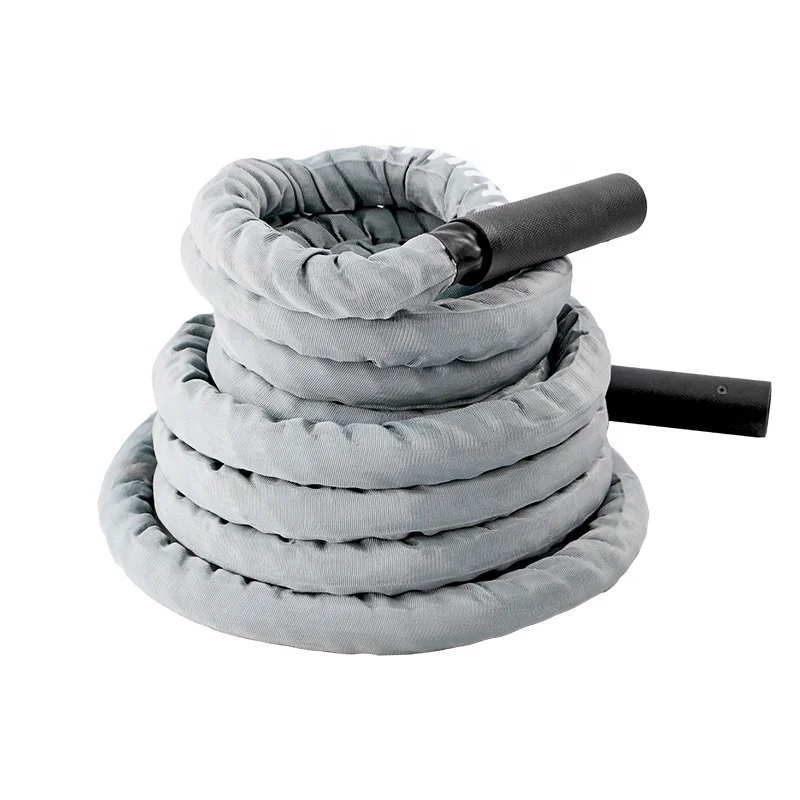 OEM Gym Training 50mm 9m Battle Rope With Cover Durable Nylon
OEM Gym Training 50mm 9m Battle Rope With Cover Durable Nylon