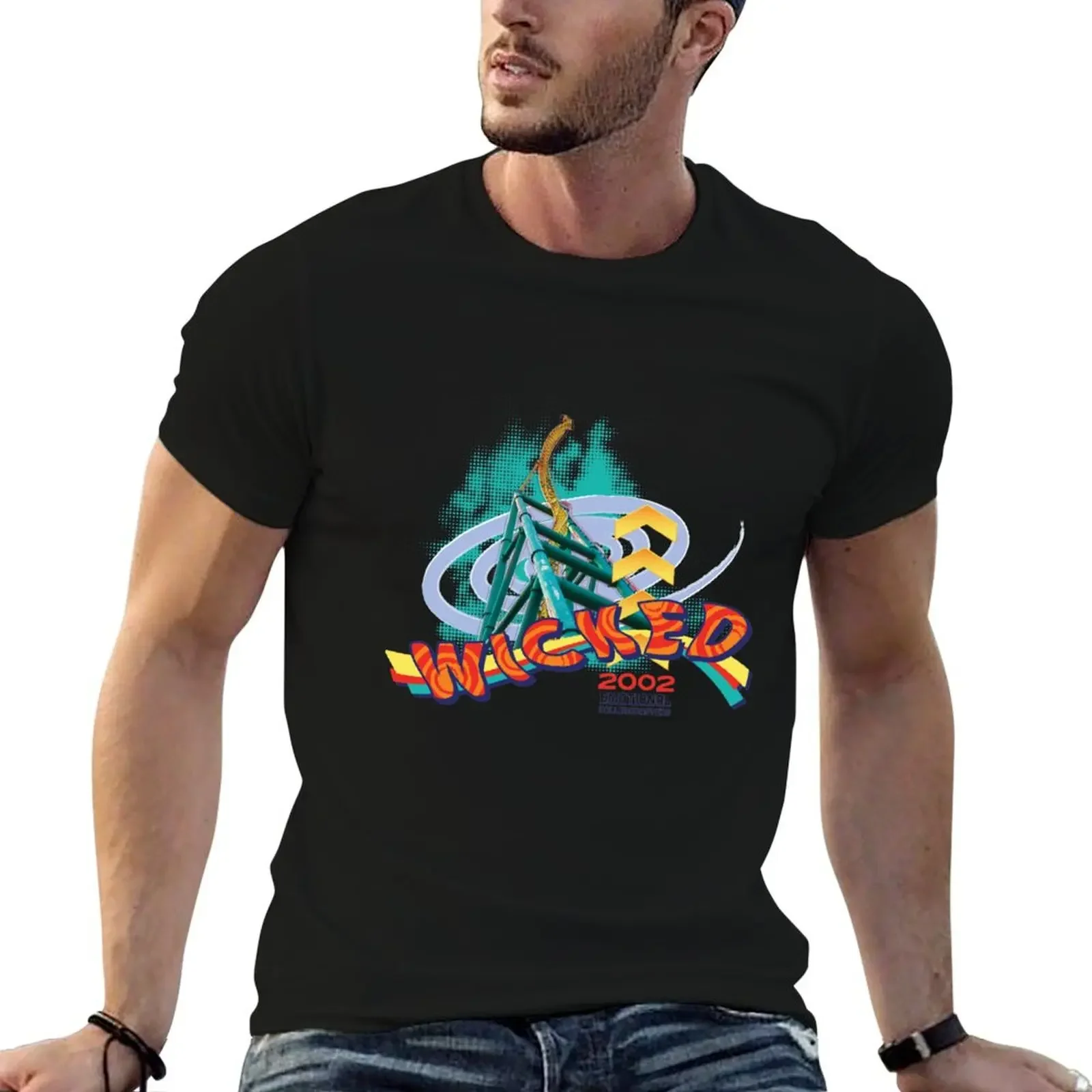 Wicked Roller Coaster T-Shirt tops boys animal print sports fans mens shirts graphic tee
Wicked Roller Coaster T-Shirt tops boys animal print sports fans mens shirts graphic tee