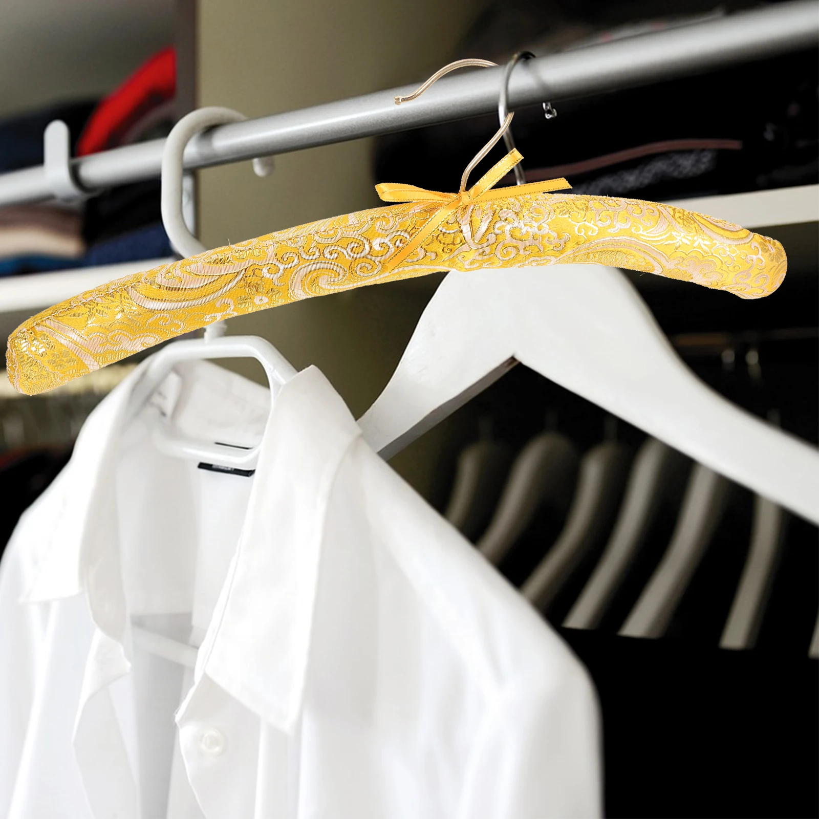 3pcs Clothes Hangers Sponge Padded Non slip Chinese Bow Style Home ganization Solution Wardrobe Space Save Dress Sweater Skirt
3pcs Clothes Hangers Sponge Padded Non slip Chinese Bow Style Home ganization Solution Wardrobe Space Save Dress Sweater Skirt