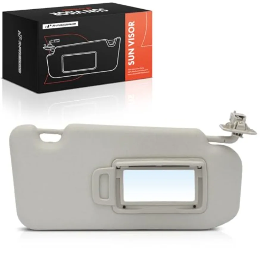 Passenger Right Side Sun Visor Compatible with Nissan Sentra 2020-2025 with Vanity Mirror Gray Color
Passenger Right Side Sun Visor Compatible with Nissan Sentra 2020-2025 with Vanity Mirror Gray Color