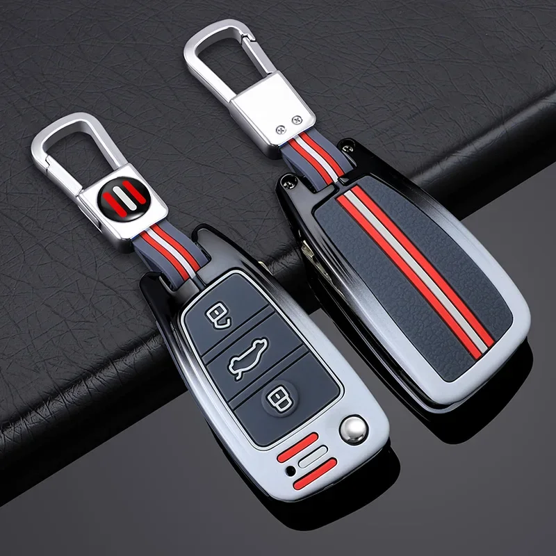 Zinc Alloy Car Key Case Cover For Audi A6 Remote Control Protector For Audi Full Series A6 A4 A7 Q5 A5 Car Key Shell Accessories
Zinc Alloy Car Key Case Cover For Audi A6 Remote Control Protector For Audi Full Series A6 A4 A7 Q5 A5 Car Key Shell Accessories