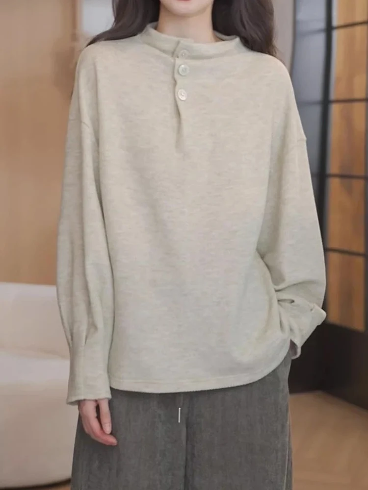 Женский топ больших размеров, длинный, свободного кроя, в корейском стиле, для повседневной носки, облегающий, весенний, модный тренд
Женский топ больших размеров, длинный, свободного кроя, в корейском стиле, для повседневной носки, облегающий, весенний, модный тренд