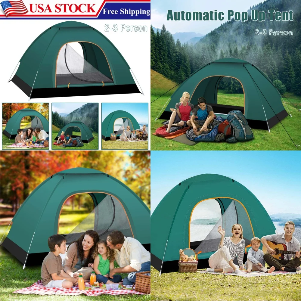 Gazebos2 3-местная автоматическая всплывающая палатка, водонепроницаемая портативная купольная палатка для кемпинга и пешего туризма, снаряжение для приключений на открытом воздухе, легкий вес, легкий
Gazebos2 3-местная автоматическая всплывающая палатка, водонепроницаемая портативная купольная палатка для кемпинга и пешего туризма, снаряжение для приключений на открытом воздухе, легкий вес, легкий