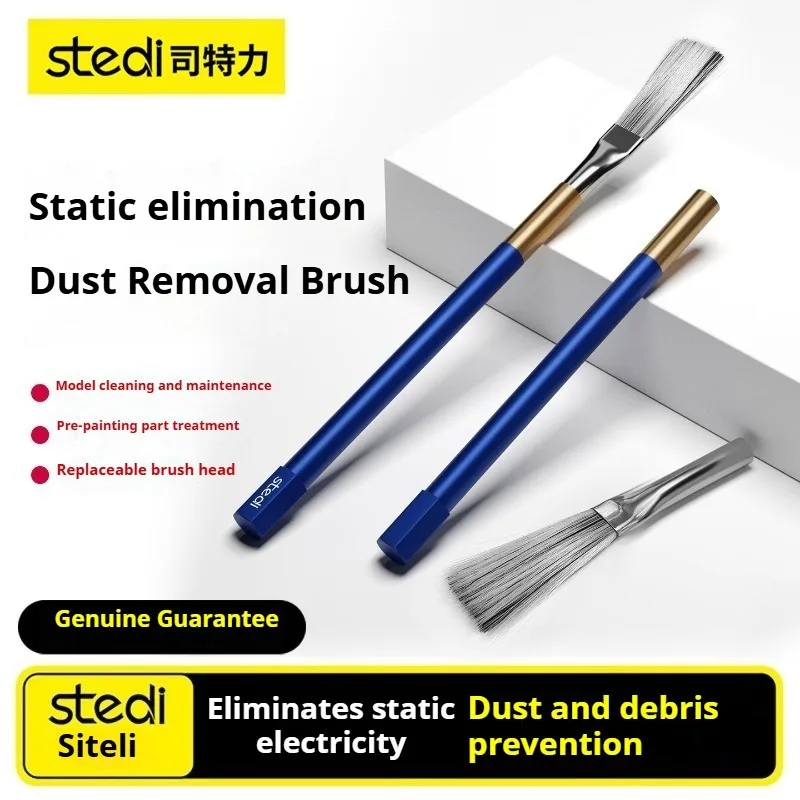 Stedi Antistatic Dust Brush Replaceable PBT Bristles Anti-Scratch for Gundam Model Cleaning Sanding PaintPrep Hobby DIY Tools
Stedi Antistatic Dust Brush Replaceable PBT Bristles Anti-Scratch for Gundam Model Cleaning Sanding PaintPrep Hobby DIY Tools