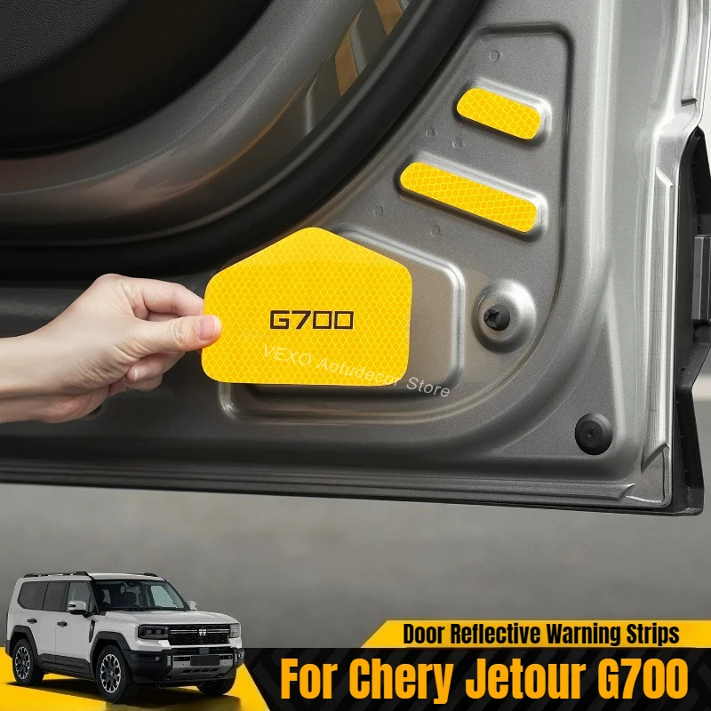 For Chery Jetour G700 2025 2026 Door Reflective Warning Strips Car Anti-Scratch Bumper Sticker Interior Modification Accessories
For Chery Jetour G700 2025 2026 Door Reflective Warning Strips Car Anti-Scratch Bumper Sticker Interior Modification Accessories